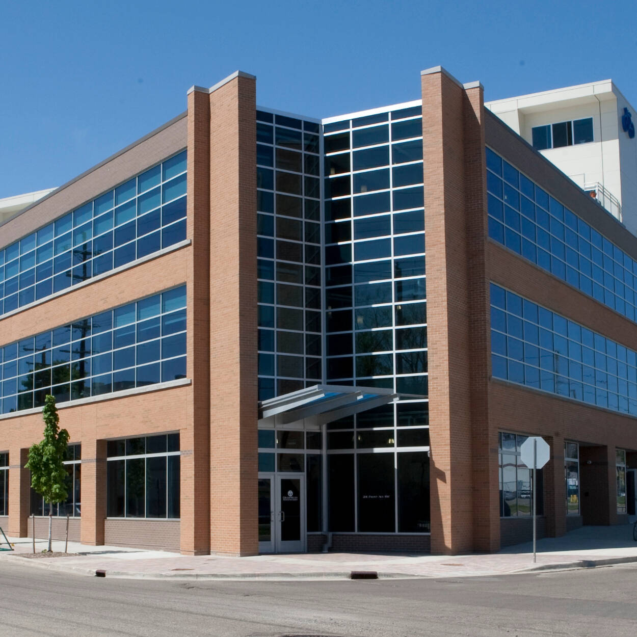 Exterior of the GVSU Bicycle Factory